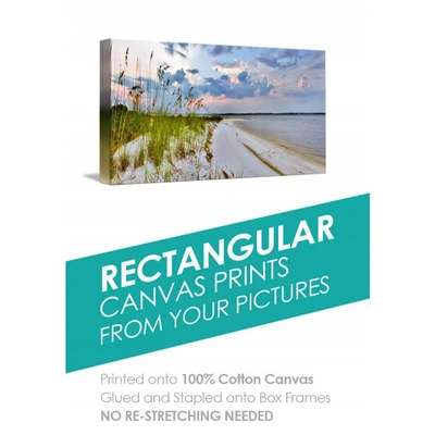 Rectangular Canvas Box Art