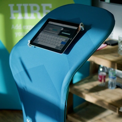 Fabric Ipad Display Stand