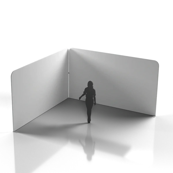 Fabric Exhibition Solution - 4m x 4m 2-Wall