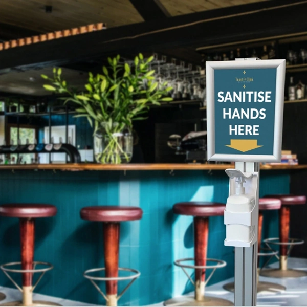 Bar Pub Sanitiser Station